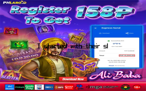 I started with their slot games, and I was immediately hooked